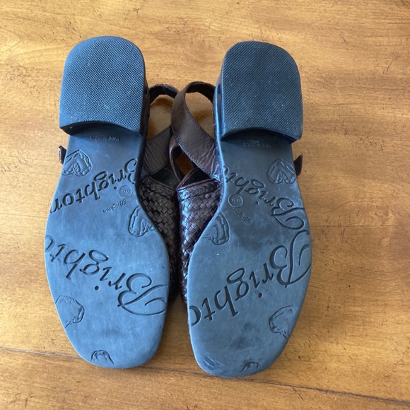 Brighton Sandals 9 Dark Brown Leather - Picture 4 of 4